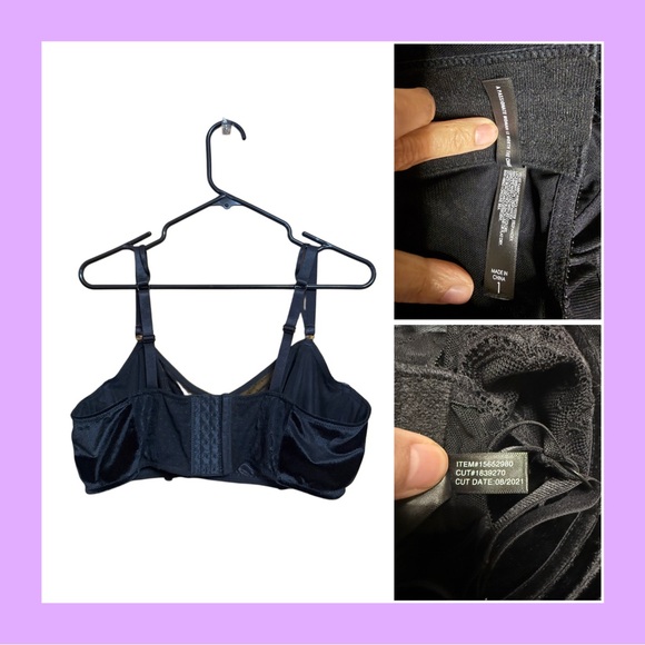 💜 Torrid Curve 1X Velvet Lace Bra | Sultry Unlined | Luxe Fit
💜 - Picture 2 of 2
